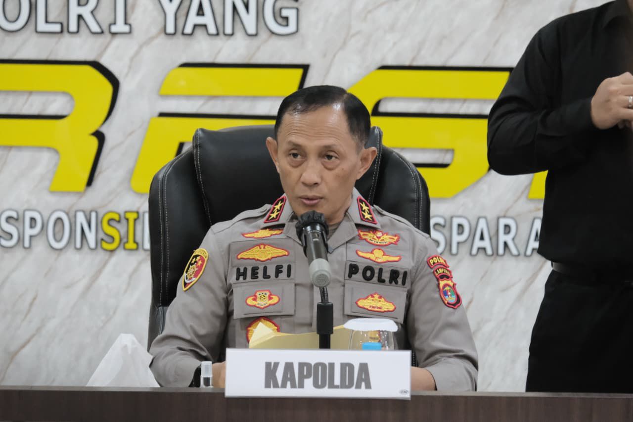 Polda Lampung Berhasil Ungkap Kasus Curat Ranmor yang Mengakibatkan Gugurnya Bripka (Anumerta) Arya Supena