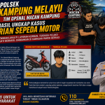 Tim Opsnal Macan Kampung Polsek Kampung Melayu Berhasil Ungkap Kasus Pencurian Sepeda Motor